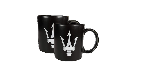 Maserati Trident Ceramic Mugs (Set of 2)